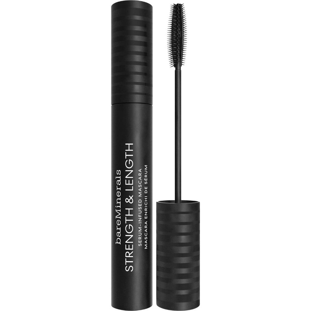 bareMinerals Strength & Length Serum-Infused Black Mascara Vegan